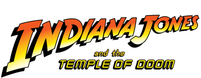 Logo for Indiana Jones and the Temple of Doom