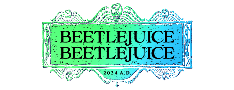 Logo for Beetlejuice Beetlejuice