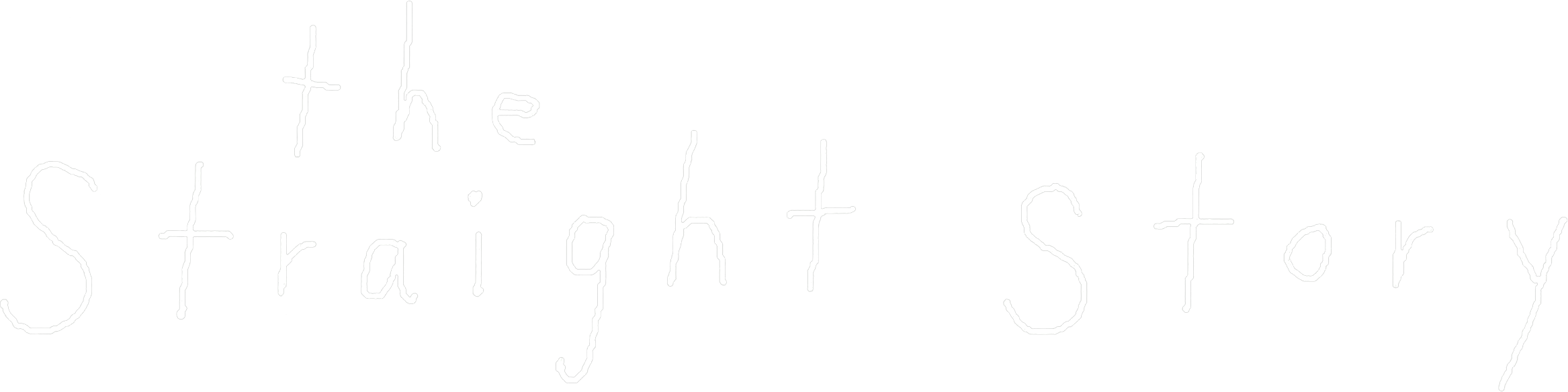 Logo for The Straight Story