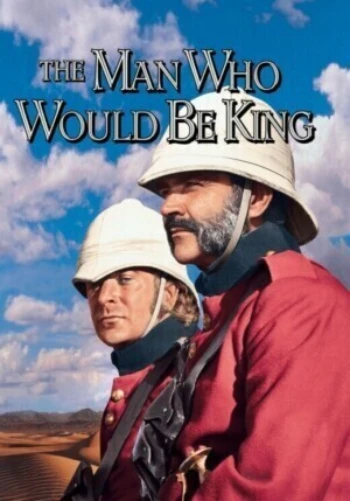 Poster for The Man Who Would Be King