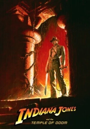 Poster for Indiana Jones and the Temple of Doom