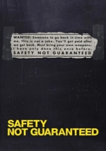 Poster for Safety Not Guaranteed