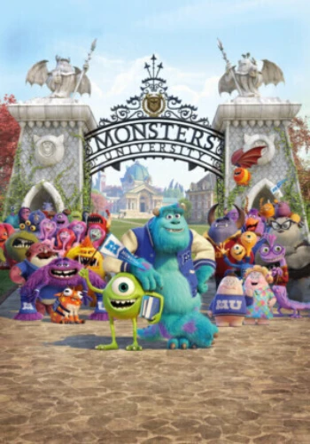 Poster for Monsters University