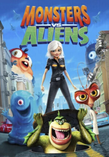 Poster for Monsters vs. Aliens