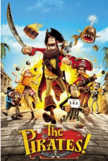 Poster for The Pirates! Band of Misfits